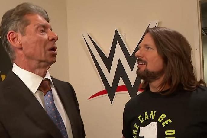 Vince and AJ Styles